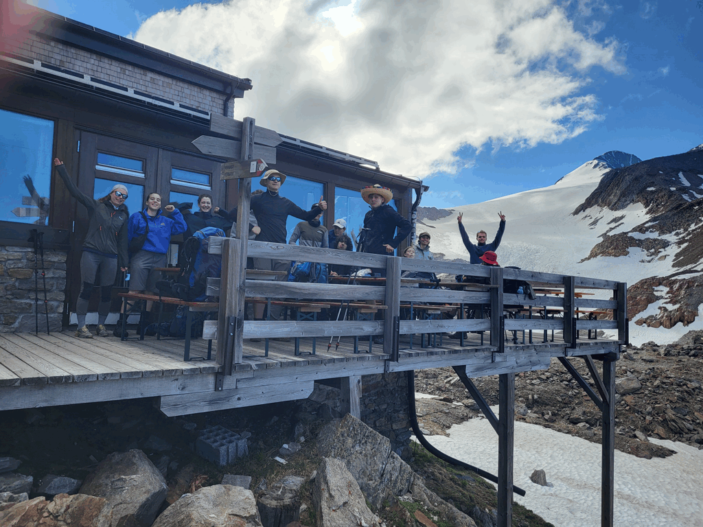 Einmal zu Fu&szlig; &uuml;ber die Alpen