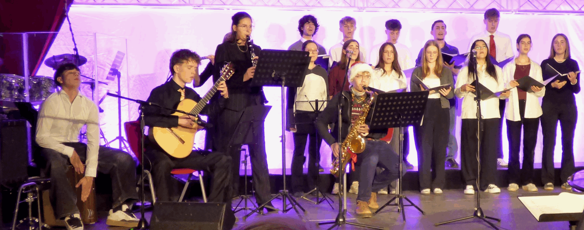 Einstimmung auf das Fest - Weihnachtskonzert am ASG