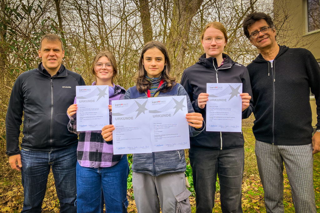 Erfolgreiche Teilnahme bei Jugend forscht und Sch&uuml;ler experimentieren