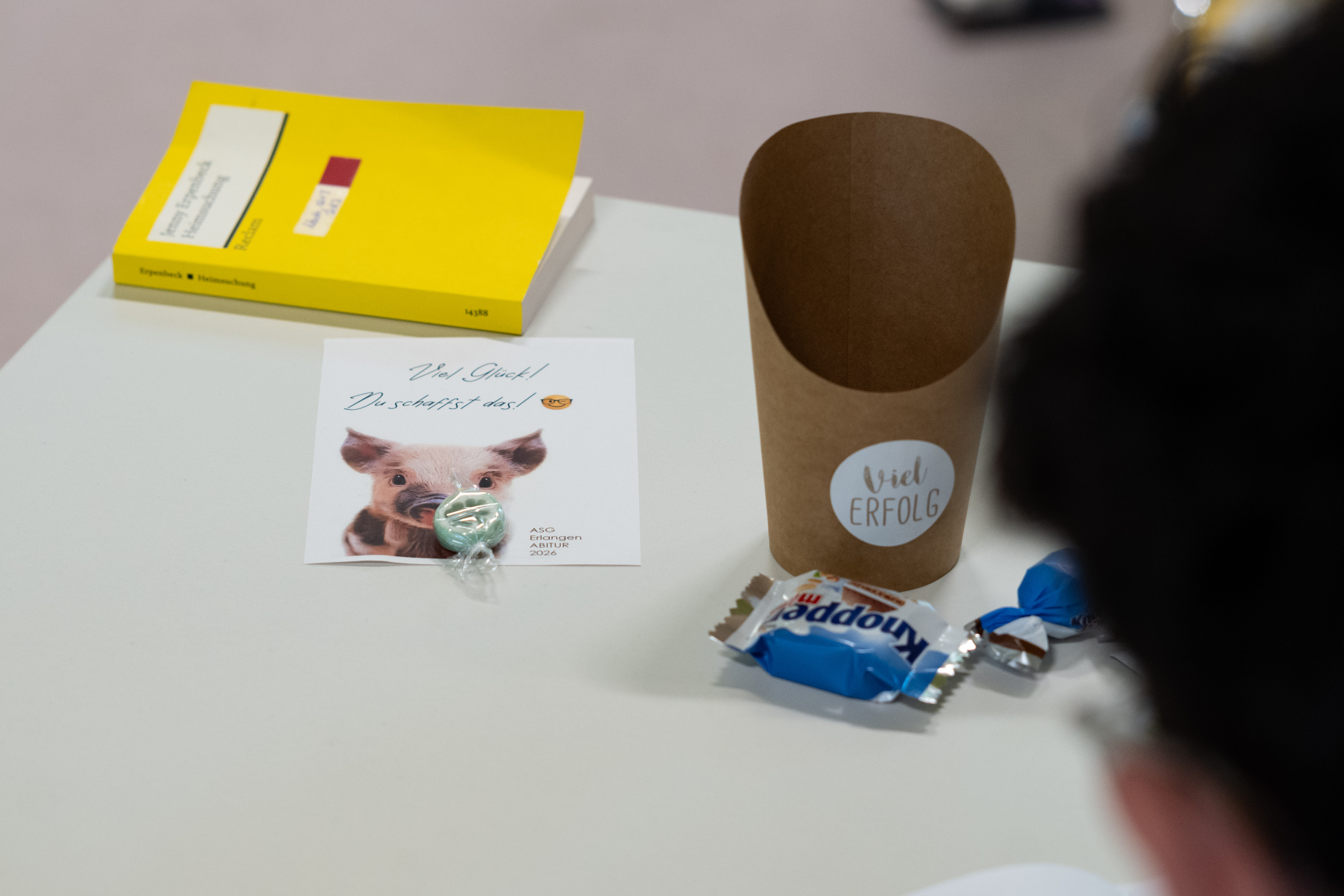 Erster Jahrgang des neunj&auml;hrigen Gymnasiums schreibt Abitur am ASG - Pr&uuml;fungstag Deutsch