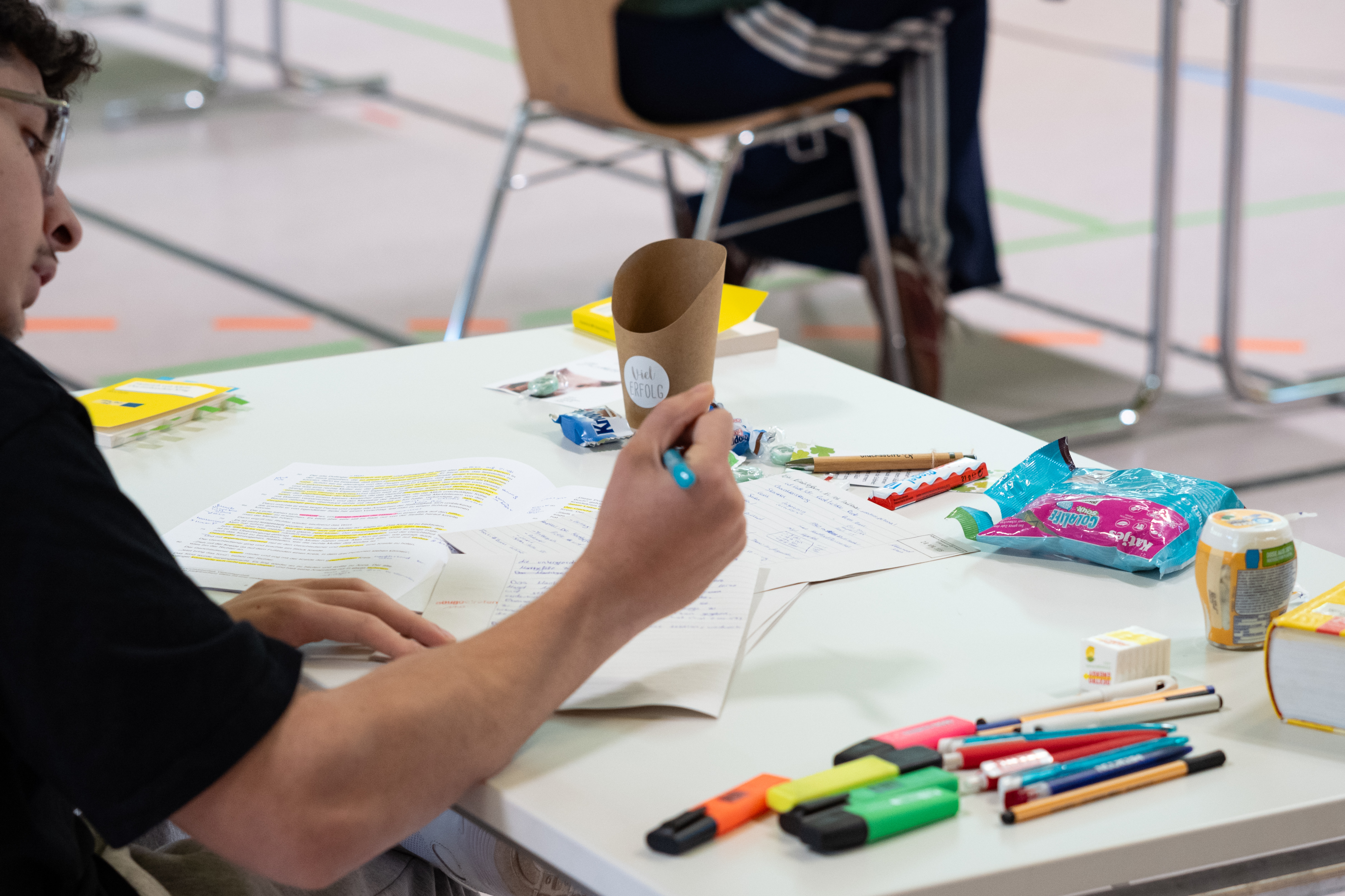 Erster Jahrgang des neunj&auml;hrigen Gymnasiums schreibt Abitur am ASG - Pr&uuml;fungstag Deutsch