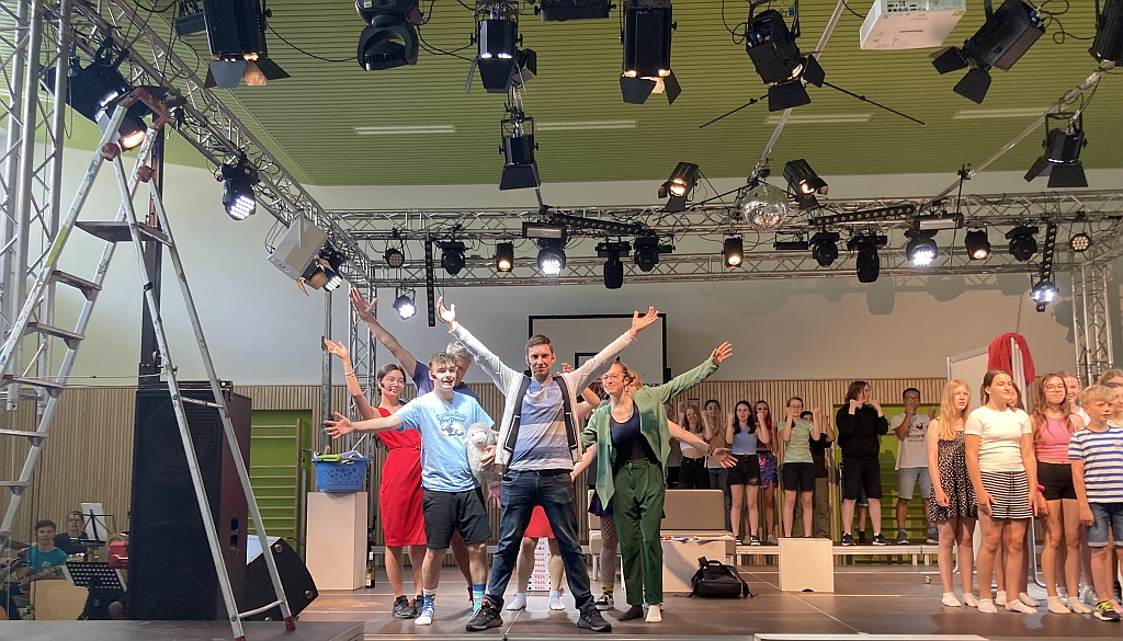 Die hei&szlig;e Phase hat begonnen: das ASG-Musical 2023