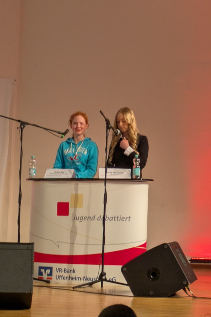 &bdquo;Jugend debattiert&ldquo; &ndash; Regionalwettbewerb in Neustadt an der Aisch