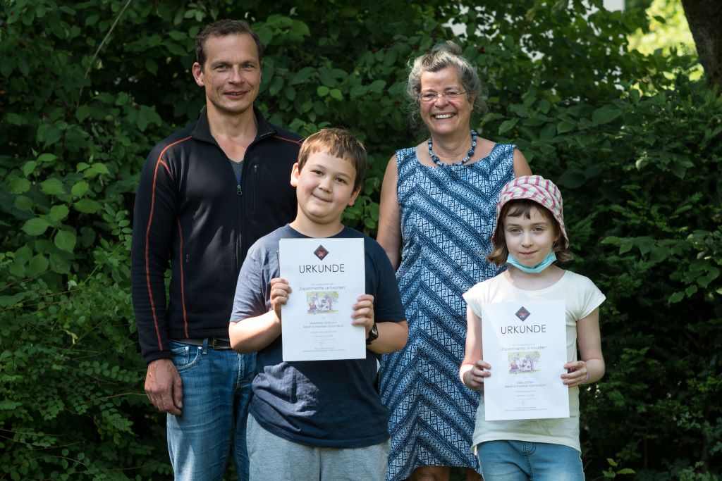 Landeswettbewerb &bdquo;Experimente antworten&ldquo;