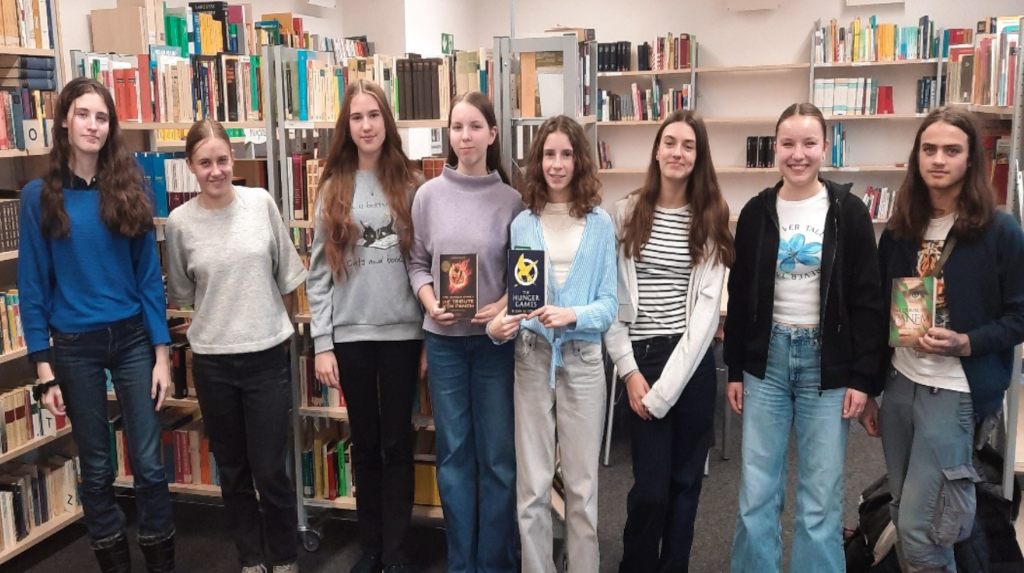 1. Literaturcaf&eacute; der Mittelstufe