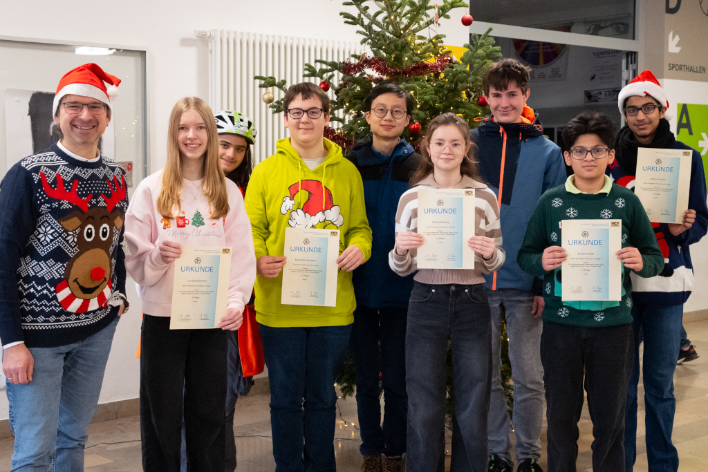 Mathematik-Erfolge vor dem Fest