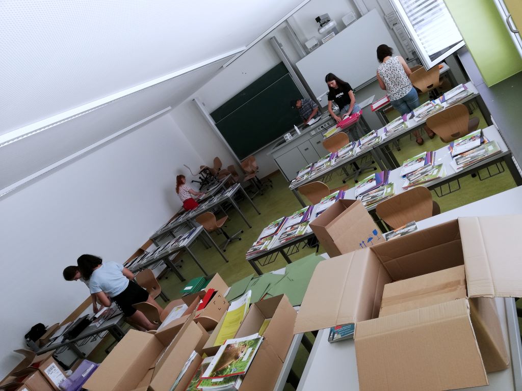 Nachhaltige Starterkits f&uuml;r unsere neuen F&uuml;nftkl&auml;ssler