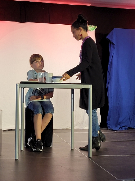 Panik am Filmset - und in der Aula ...