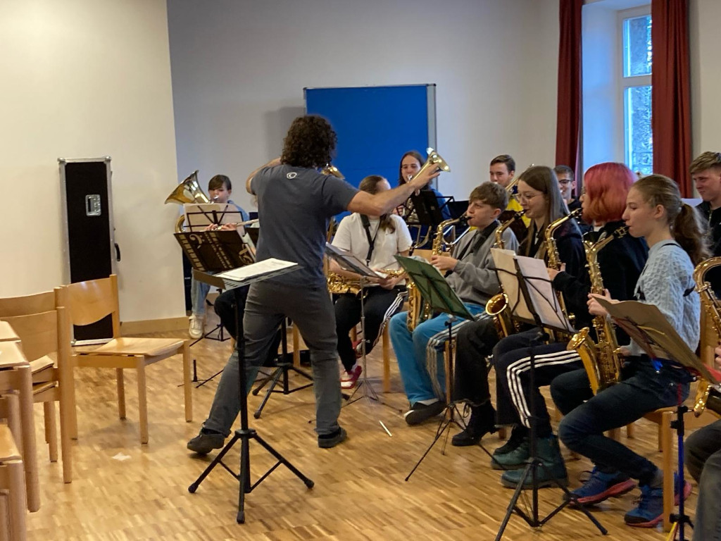 Probenfahrt der Musikensembles nach Burg Feuerstein