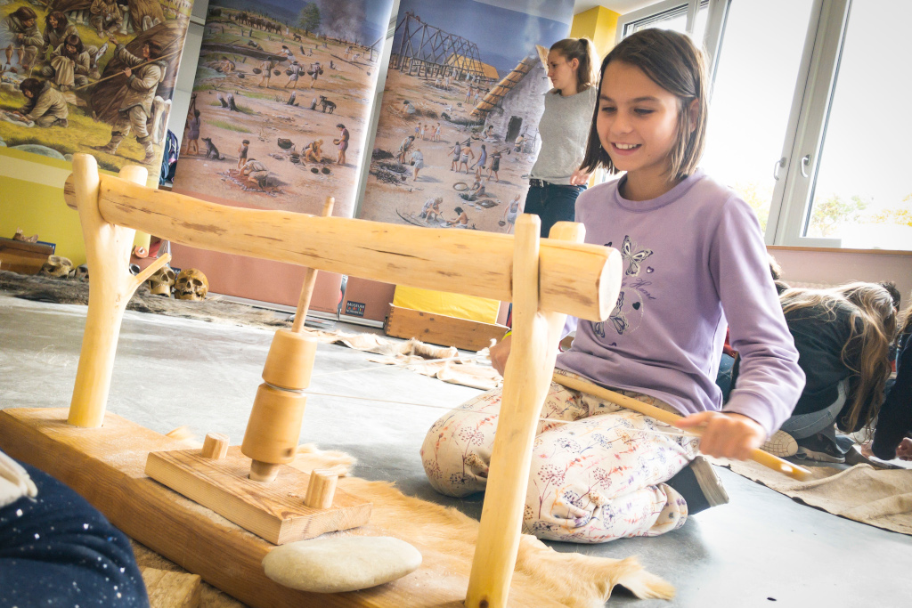 Reise in die Steinzeit f&uuml;r die sechste Jahrgangsstufe