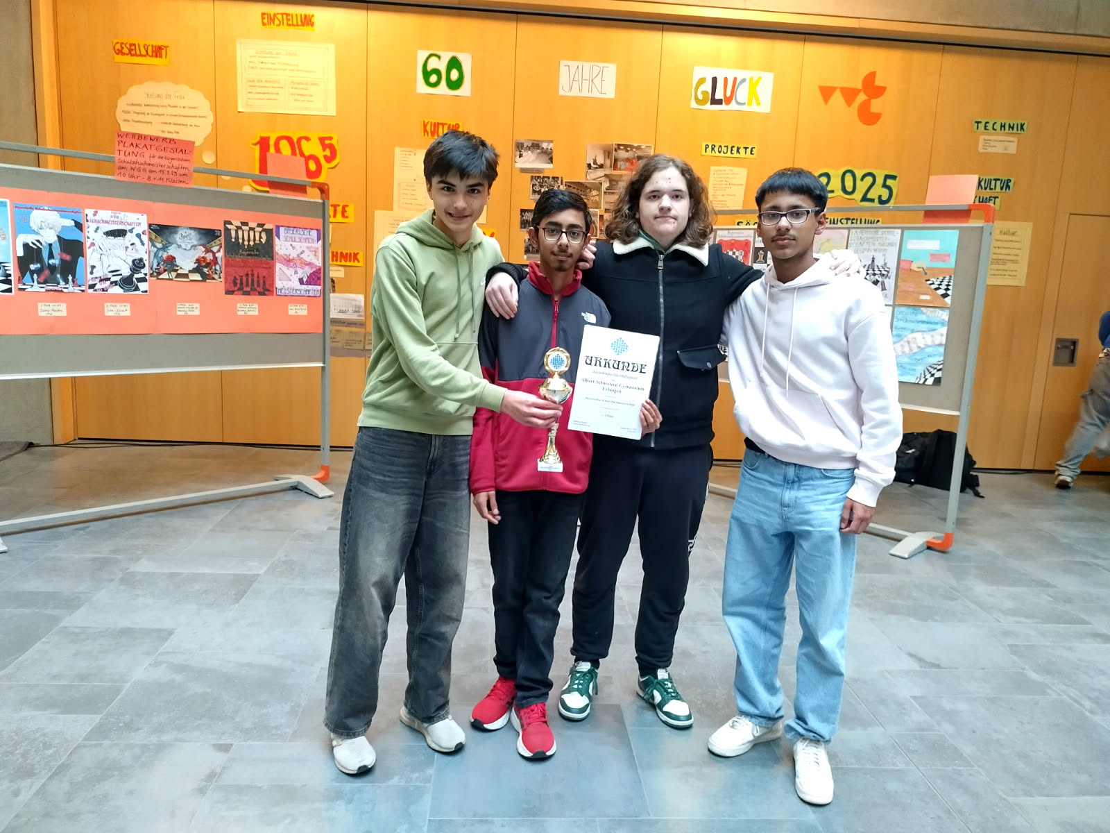 Schach - ASG 2. Bayerischer Schulschachmeister in der WK I