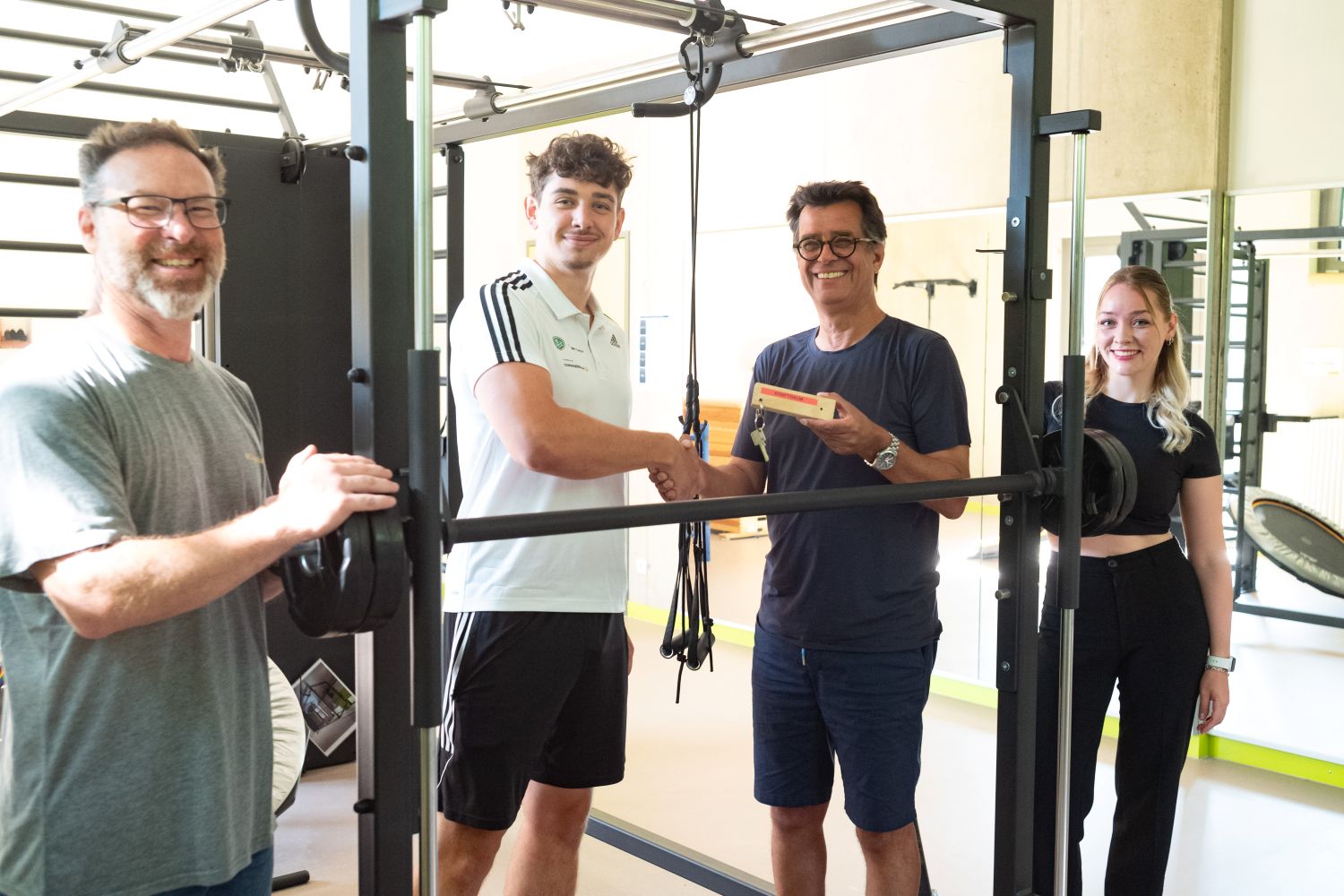 Fit f&uuml;r die Zukunft: Unser neuer Kraftraum am ASG ist startklar!