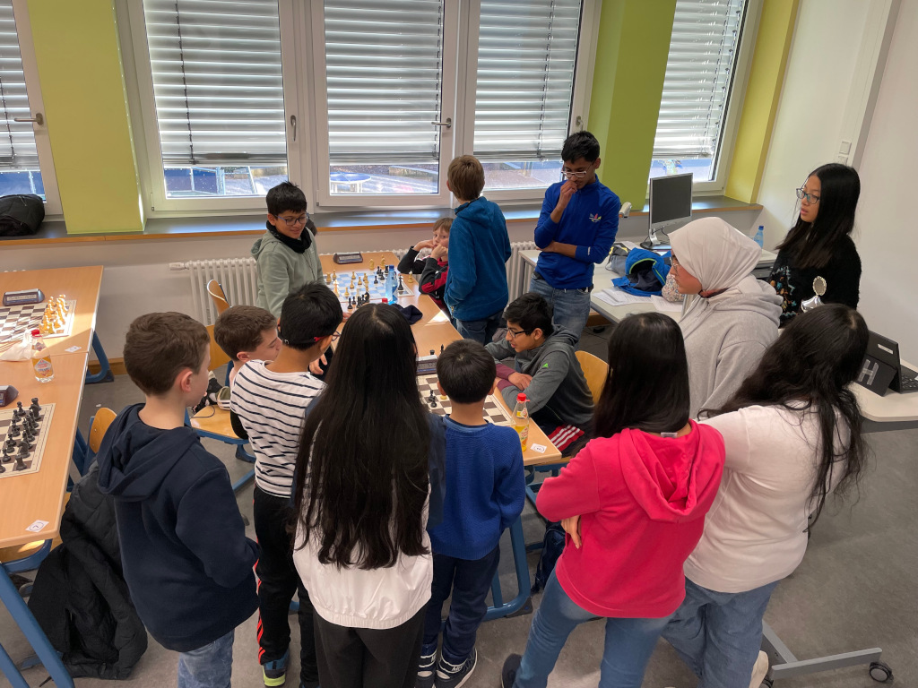 Schulschachmeisterschaft 2024 am ASG