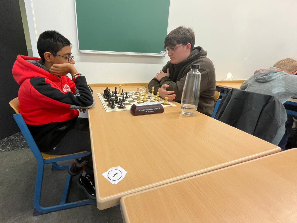 Schulschachmeisterschaft 2024 am ASG