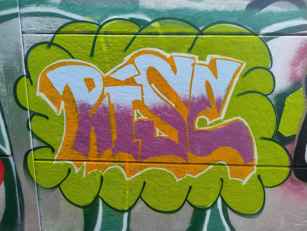 Spr&uuml;haktion des P-Seminars Legales Graffiti