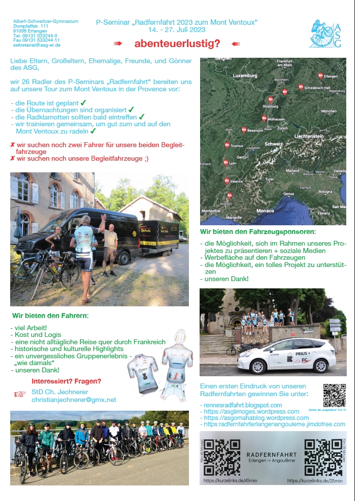 Unterst&uuml;tzer gesucht