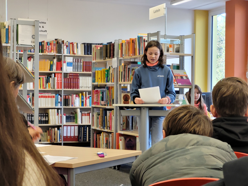 Vorlesewettbewerb Englisch 2024