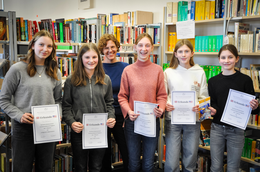 Vorlesewettbewerb Englisch 2025