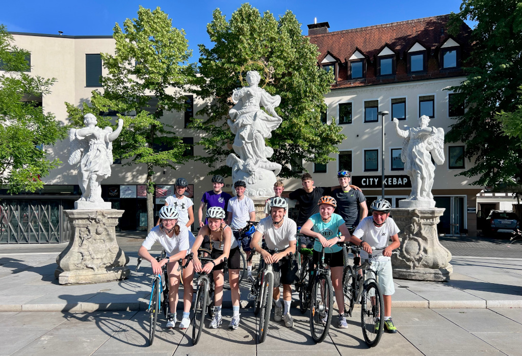 Wahlunterricht Radsport: Schwungvoll in den Sommer